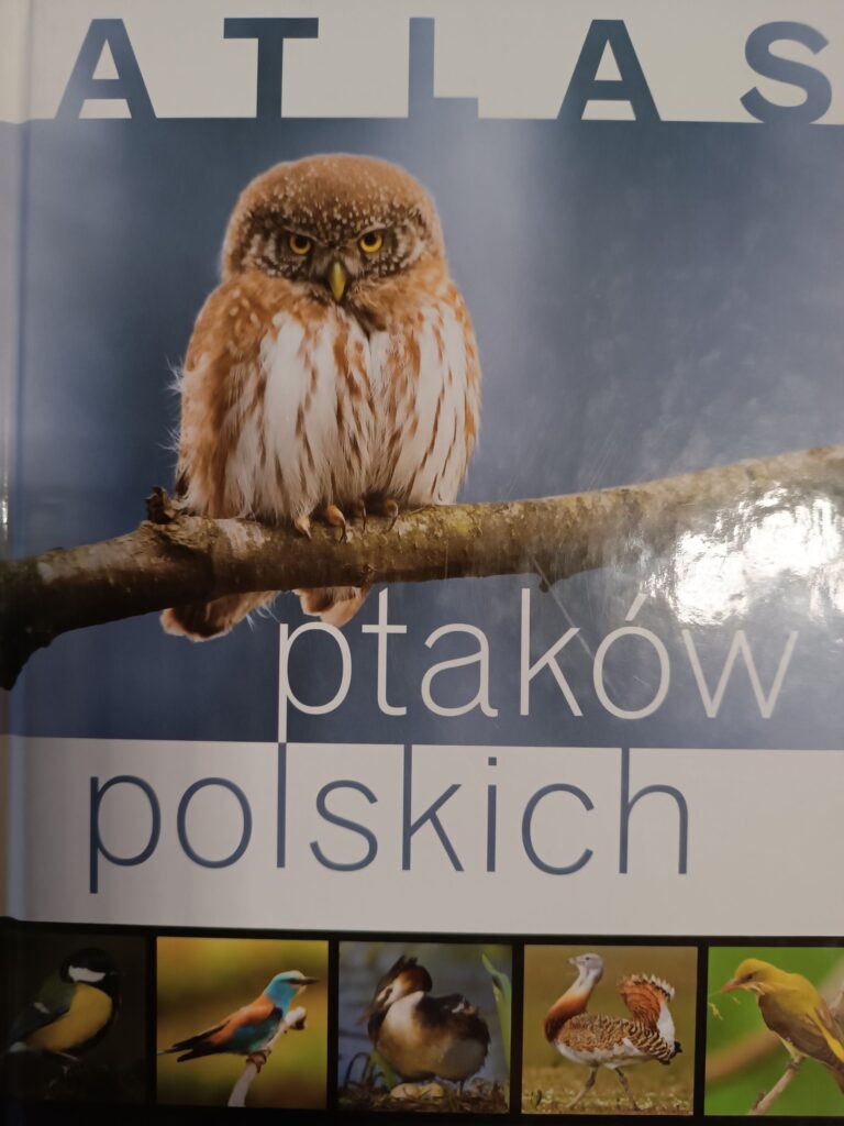 zdjęcie okładki atlasu ptaków polskich