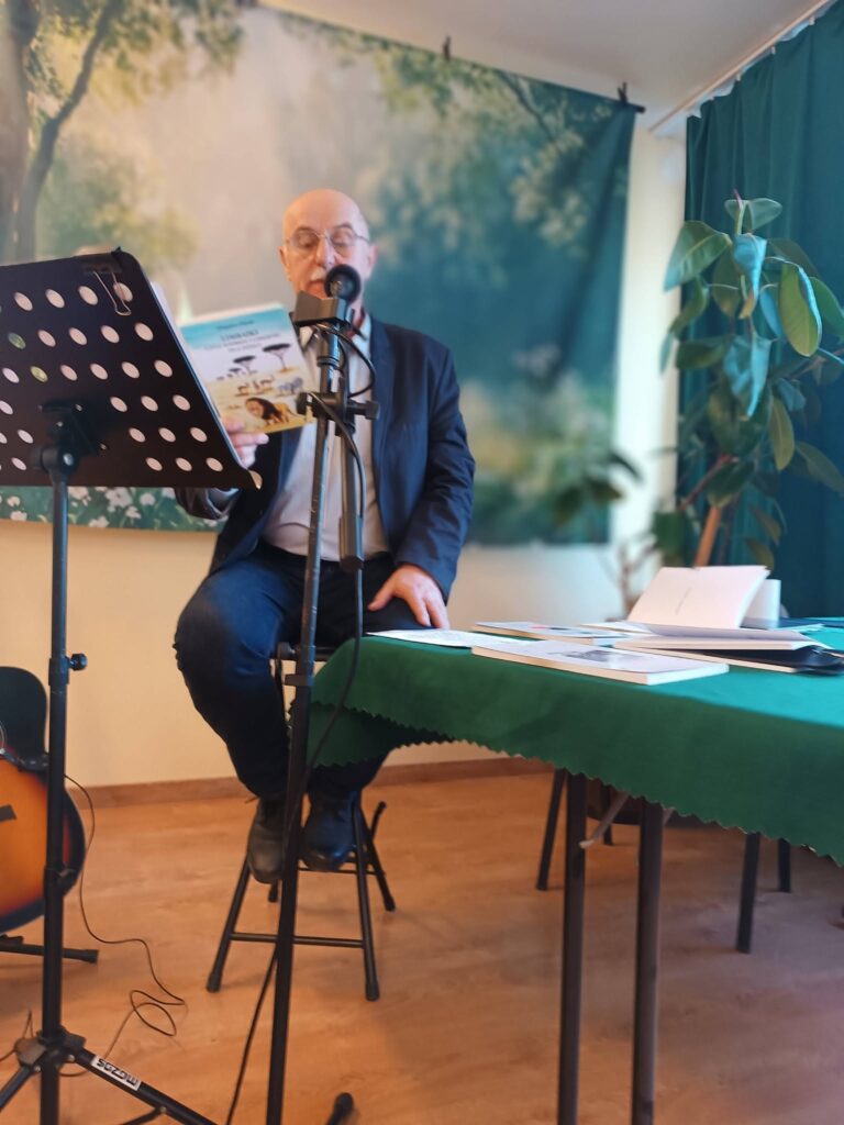 Zbigniew Pikula podczas swojego występu w ŚDS w Zagórzanach