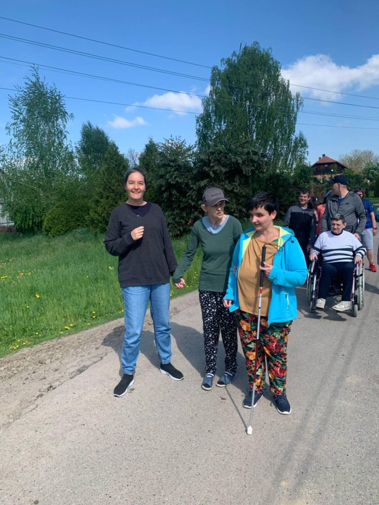Podopieczni na spacerze