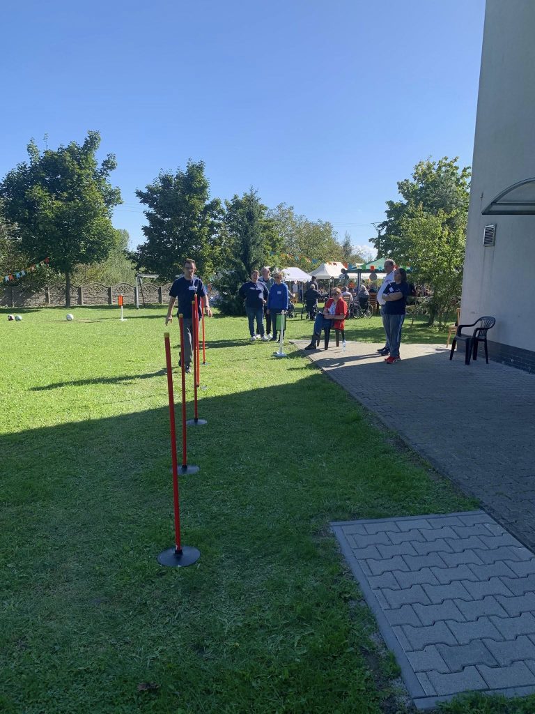 Podopieczny wykonuje zadania sportowe