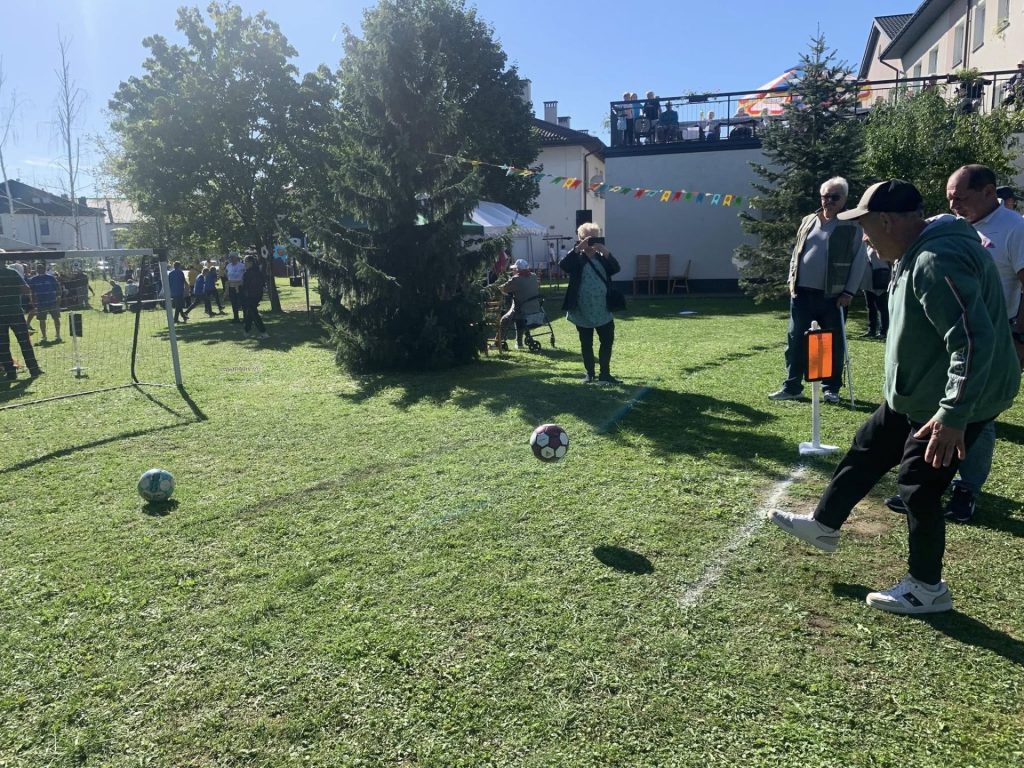 Podopieczny wykonuje zadania sportowe