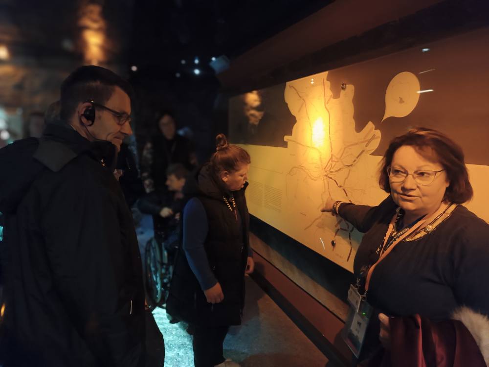 ekspozycja w Muzeum w Podziemiach Rynku w Krakowie