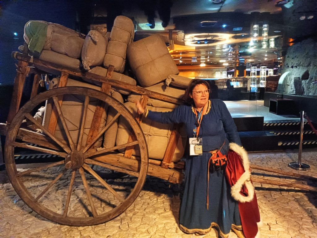ekspozycja w Muzeum w Podziemiach Rynku w Krakowie