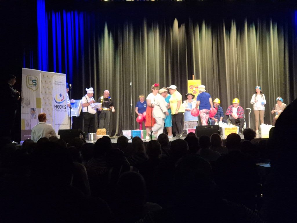 występ artystyczny podczas Festiwalu Talentów w Dobczycach