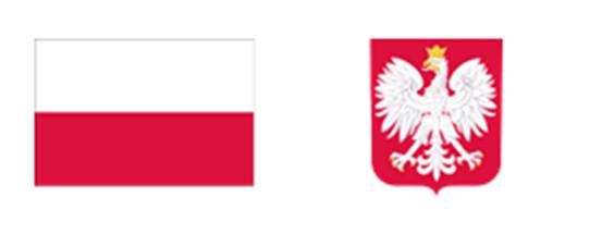 Flaga i godło Polski