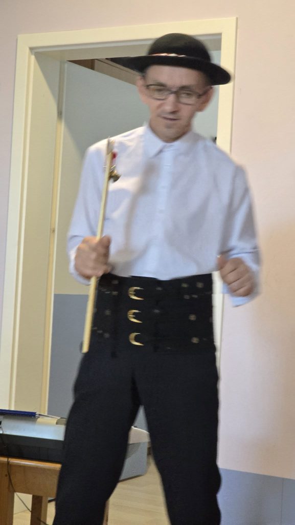 Podopieczny w stroju góralskim