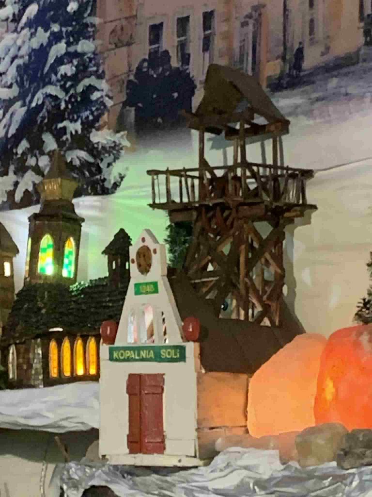 zdjęcie części konstrukcji ruchomej szopki