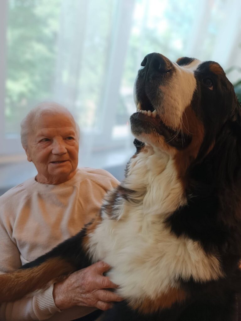 Podopieczna z psem