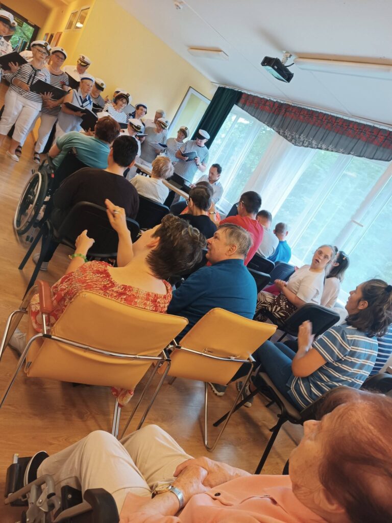 zdjęcie z przebiegu spotkania z Chórem Złota Jesień